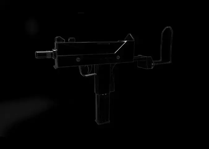 Military Armament Corporation Model 11 Free low-poly 3D model