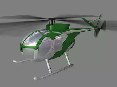 Hughes500 V4 Helicopter