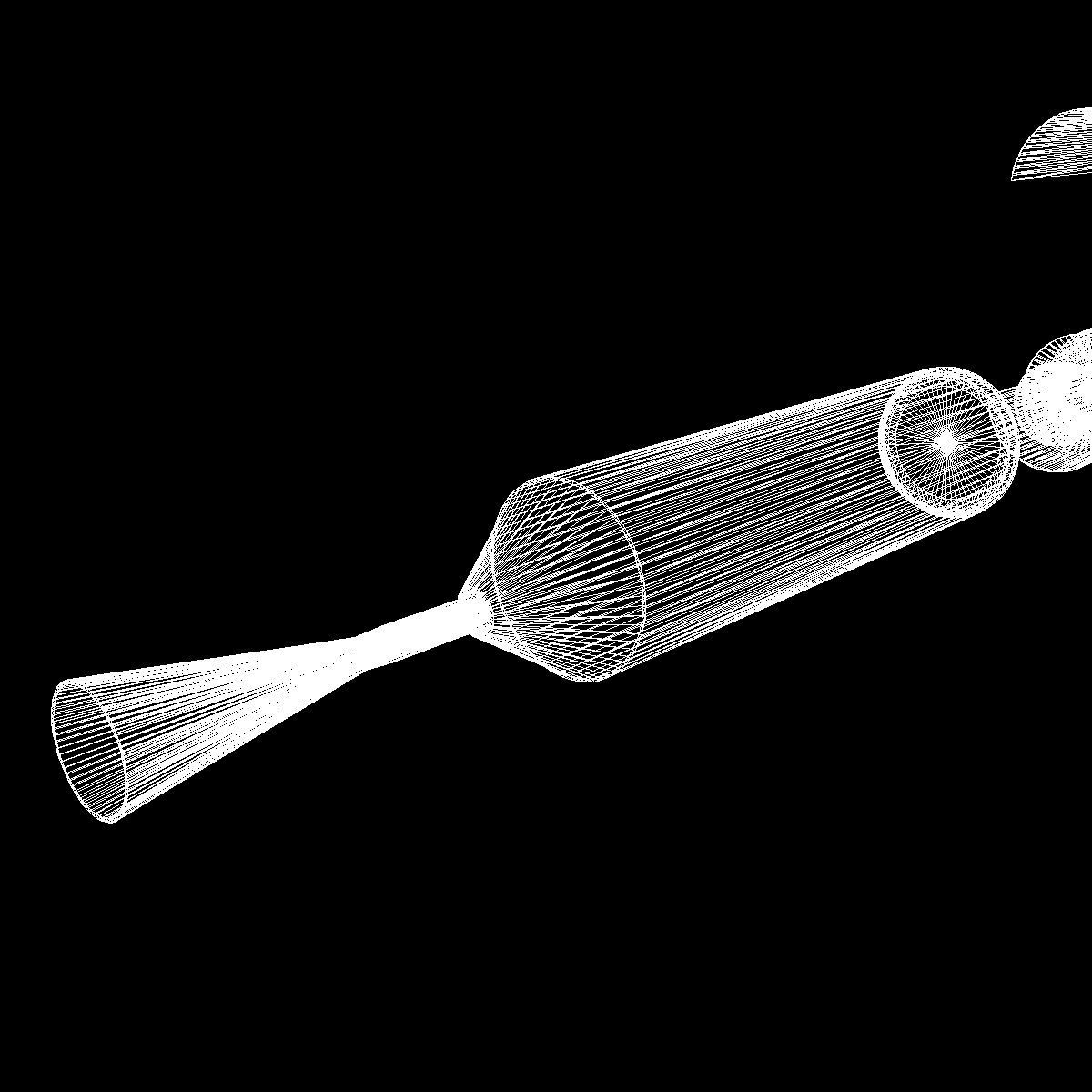 Nano Rocket 3D model_28