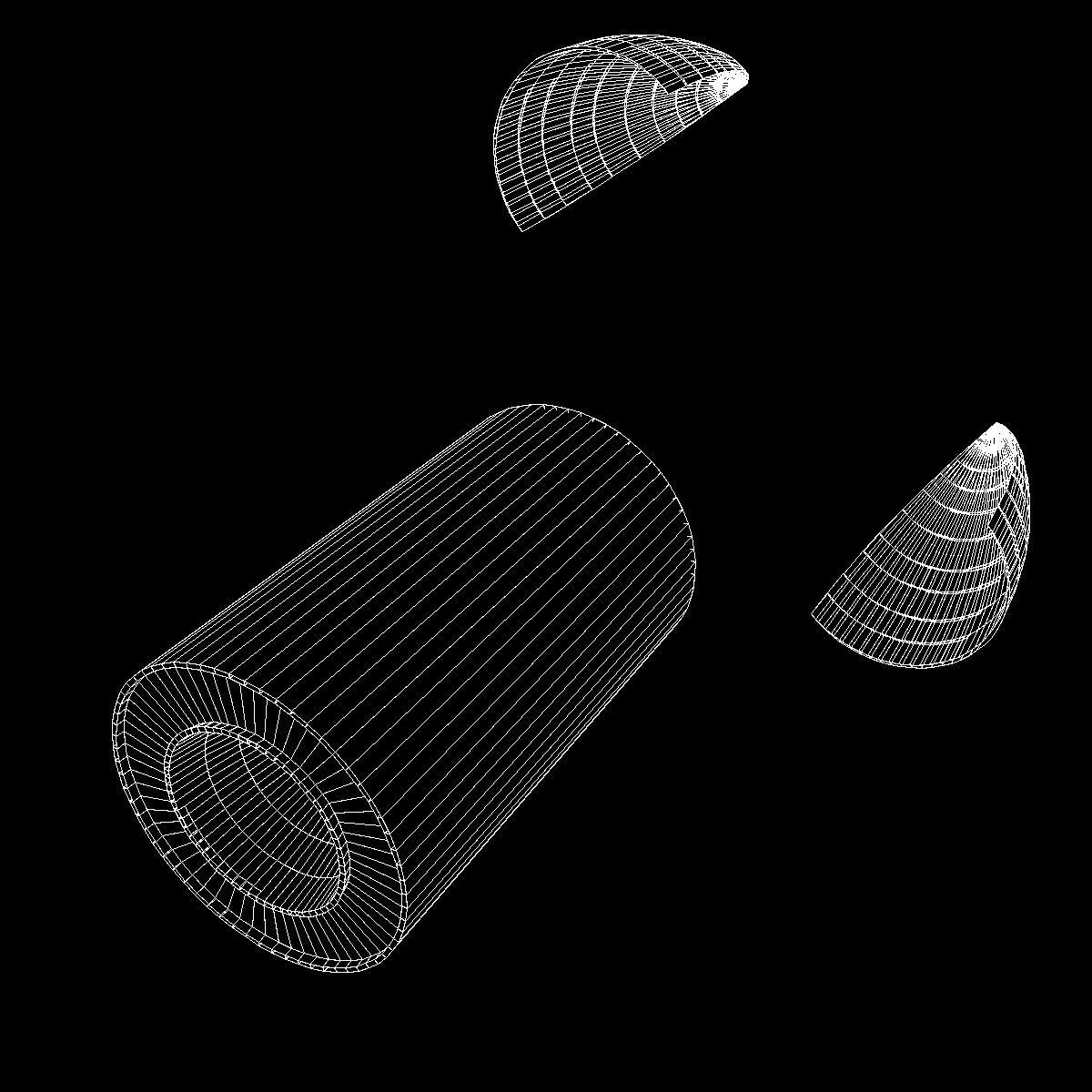 Nano Rocket 3D model_23