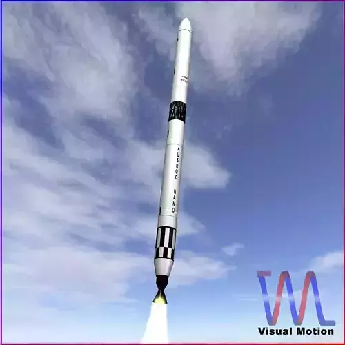 Nano Rocket 3D model