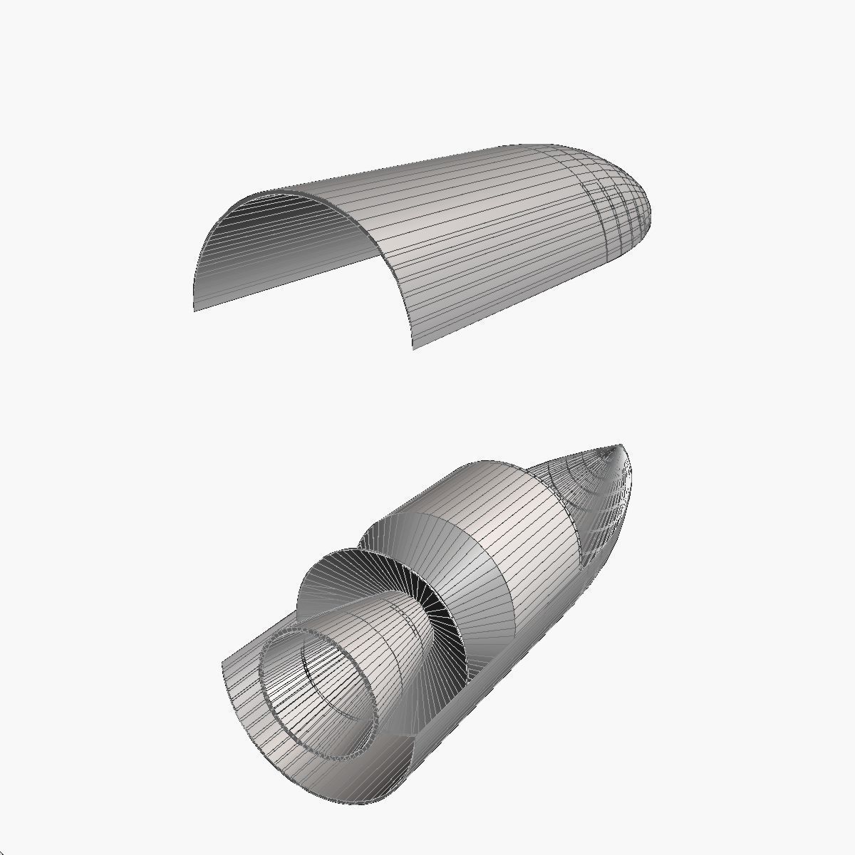 Nano Rocket 3D model_16