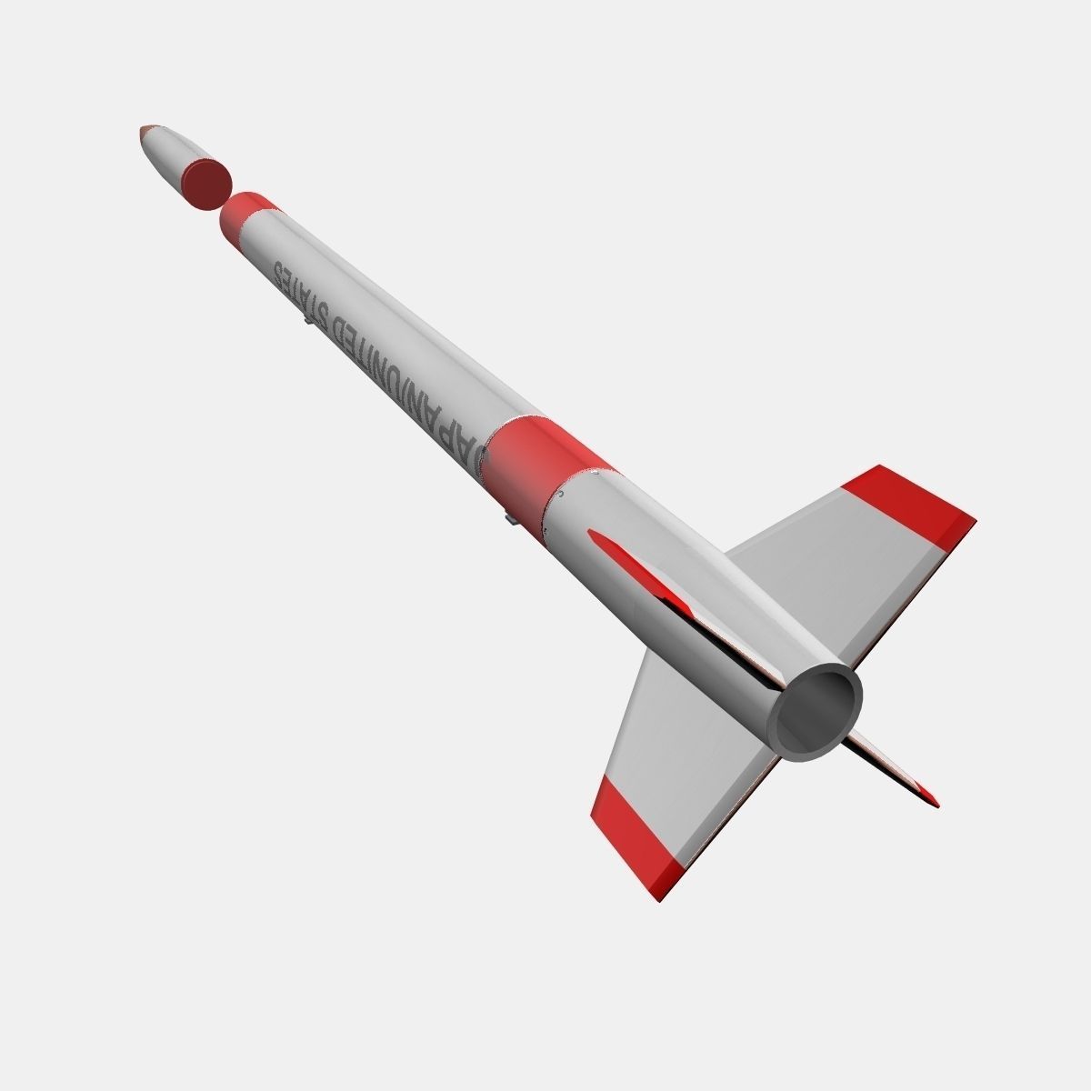 MT-135 Rocket 3D model_10