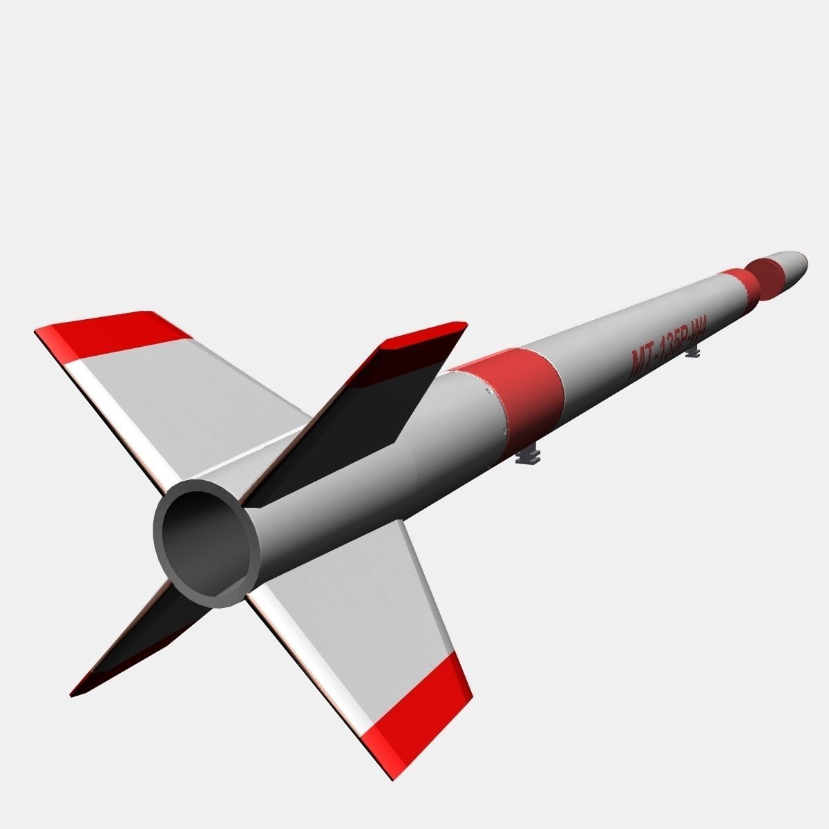MT-135 Rocket 3D model_4