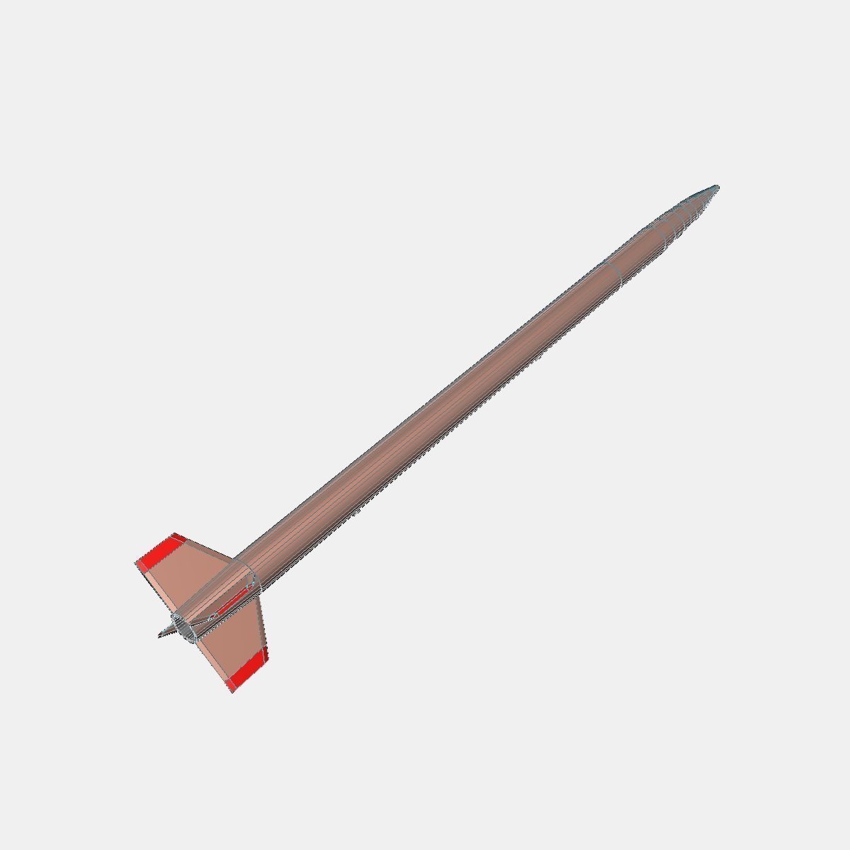 MT-135 Rocket 3D model_9