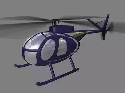 Hughes 500 V5 Helicopter