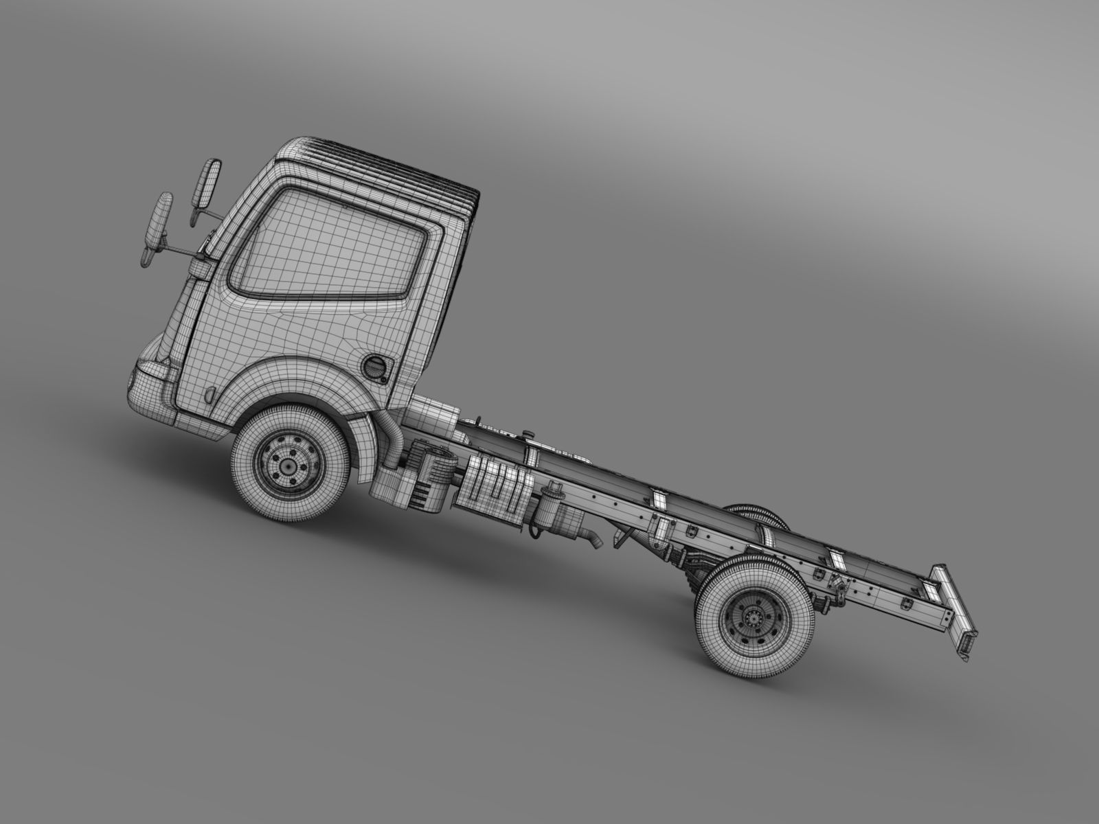 UD Condor Light chassi 2015 3D model_18