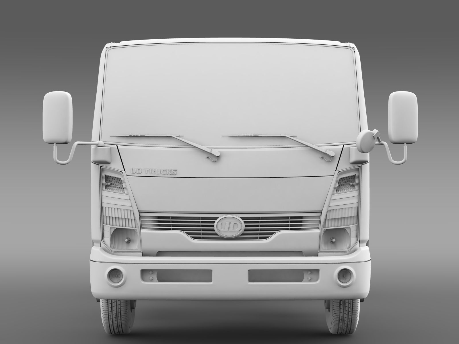 UD Condor Light chassi 2015 3D model_13