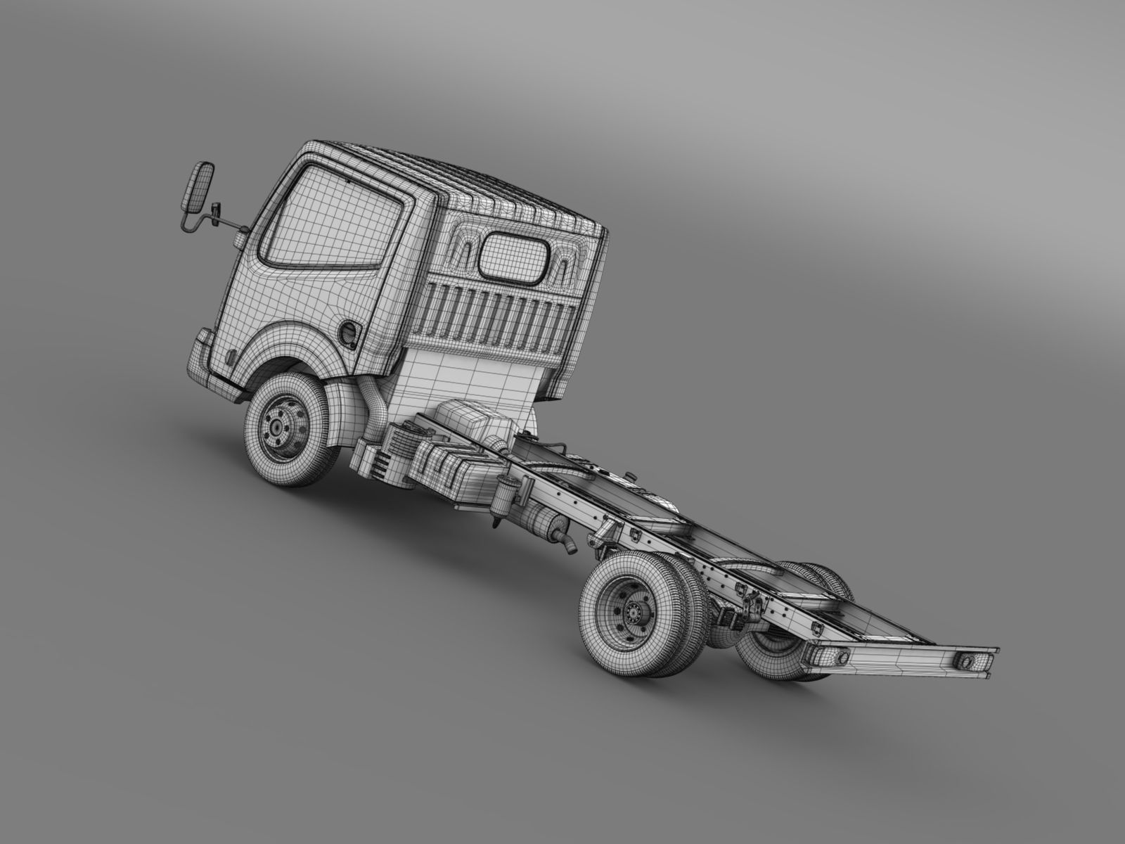 UD Condor Light chassi 2015 3D model_17