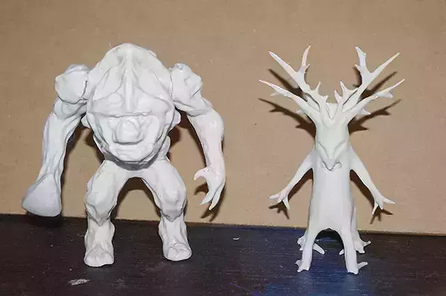 Tree Gollum 3D print model