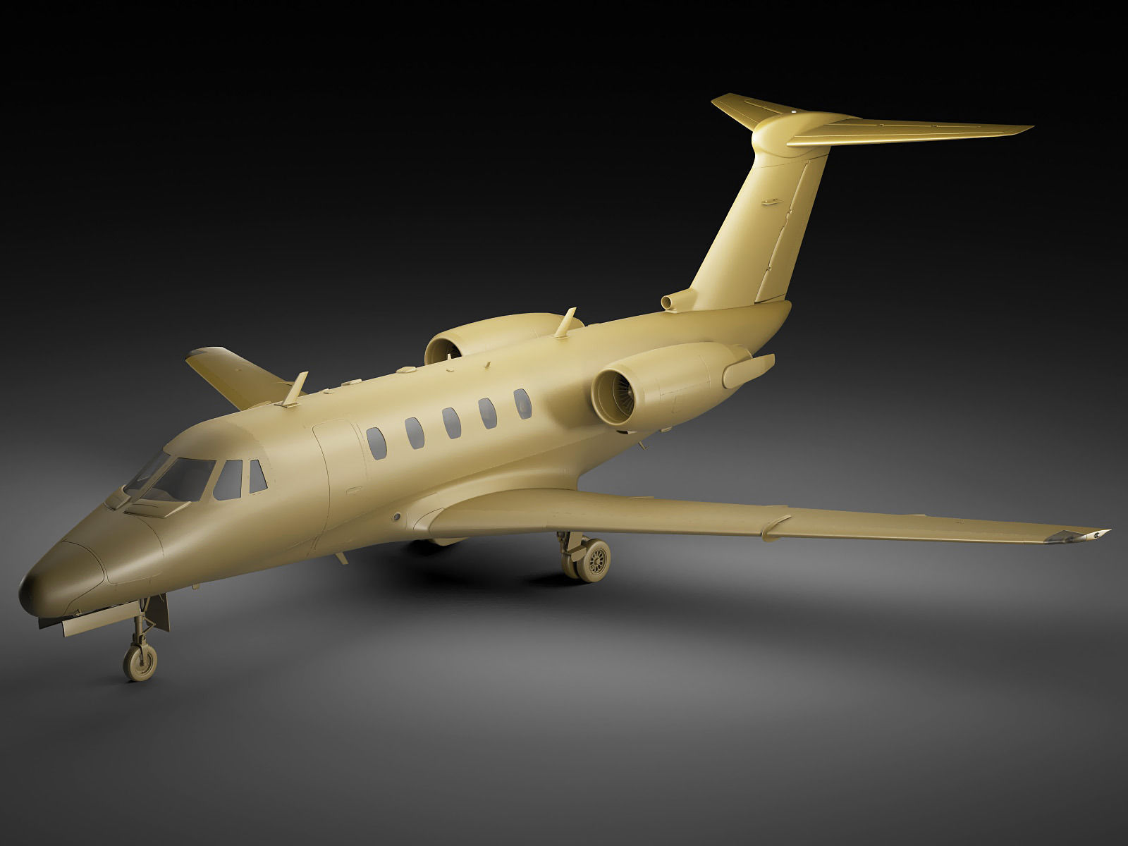 Cessna 650 Citation  3D model_21