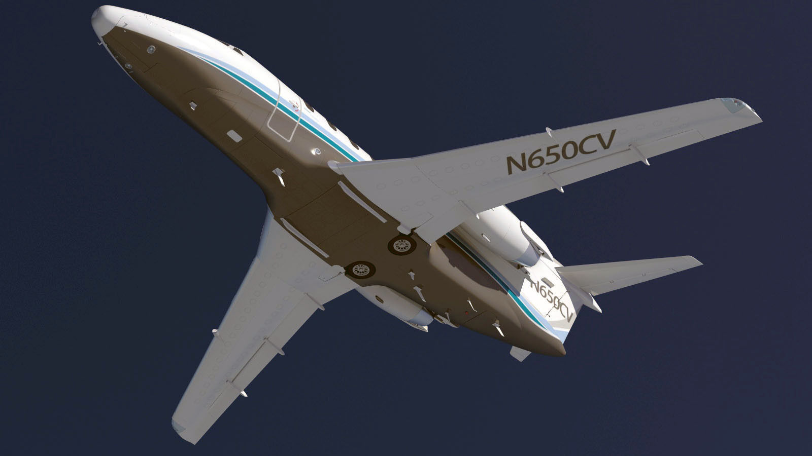 Cessna 650 Citation  3D model_14