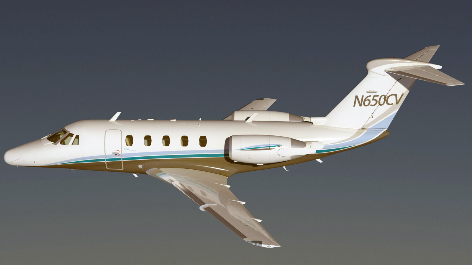 Cessna 650 Citation  3D model_18