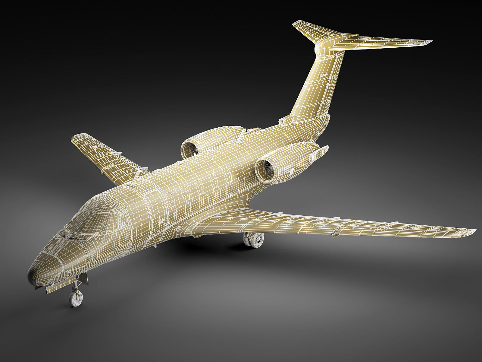 Cessna 650 Citation  3D model_25