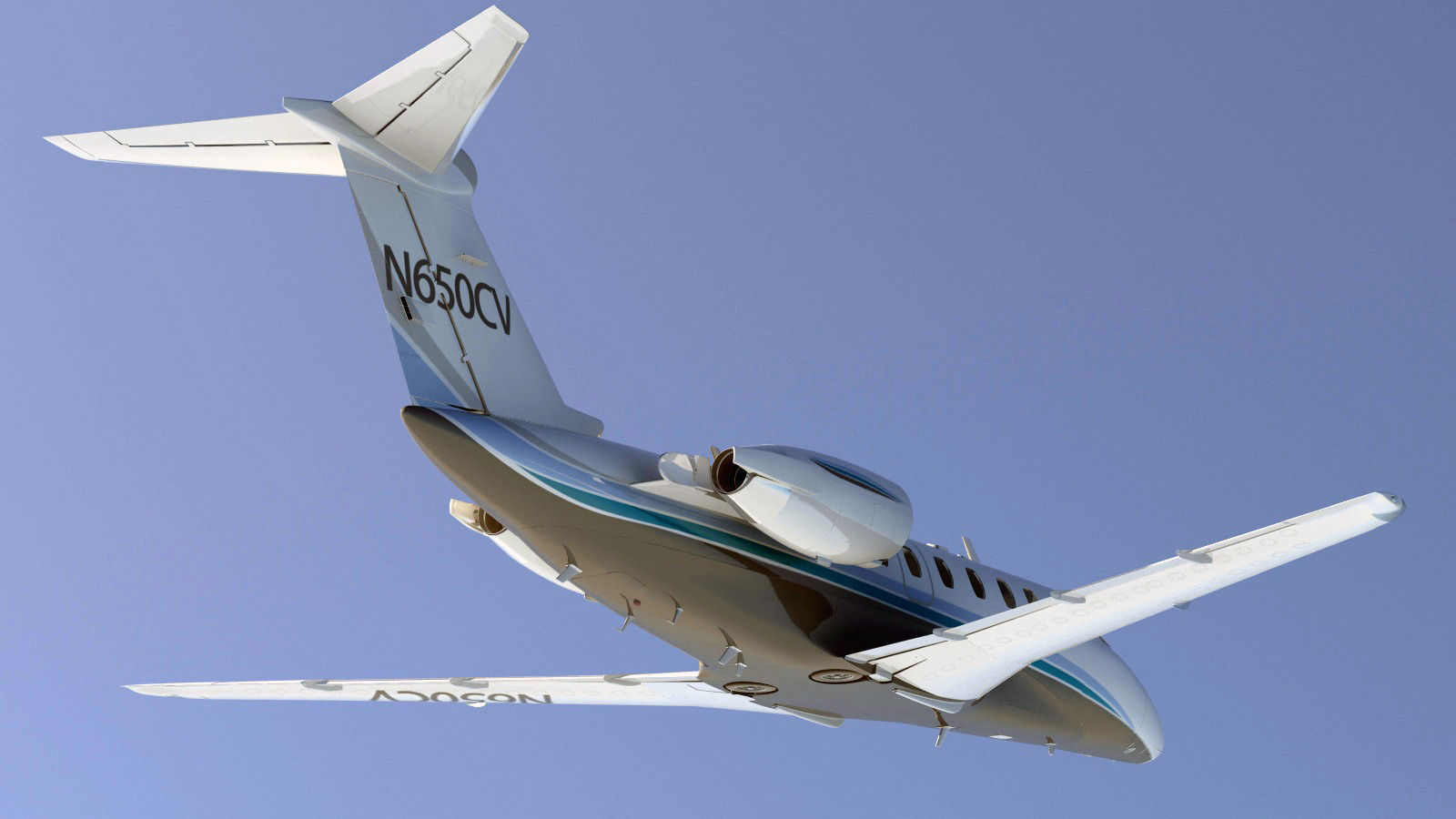 Cessna 650 Citation  3D model_17