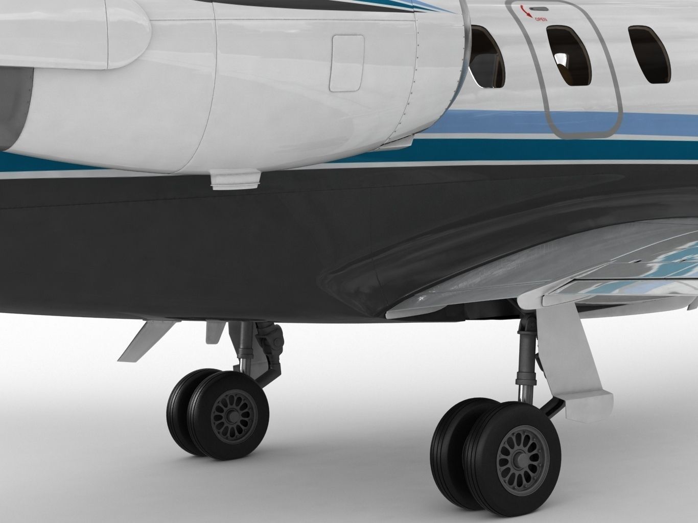 Cessna 650 Citation  3D model_12