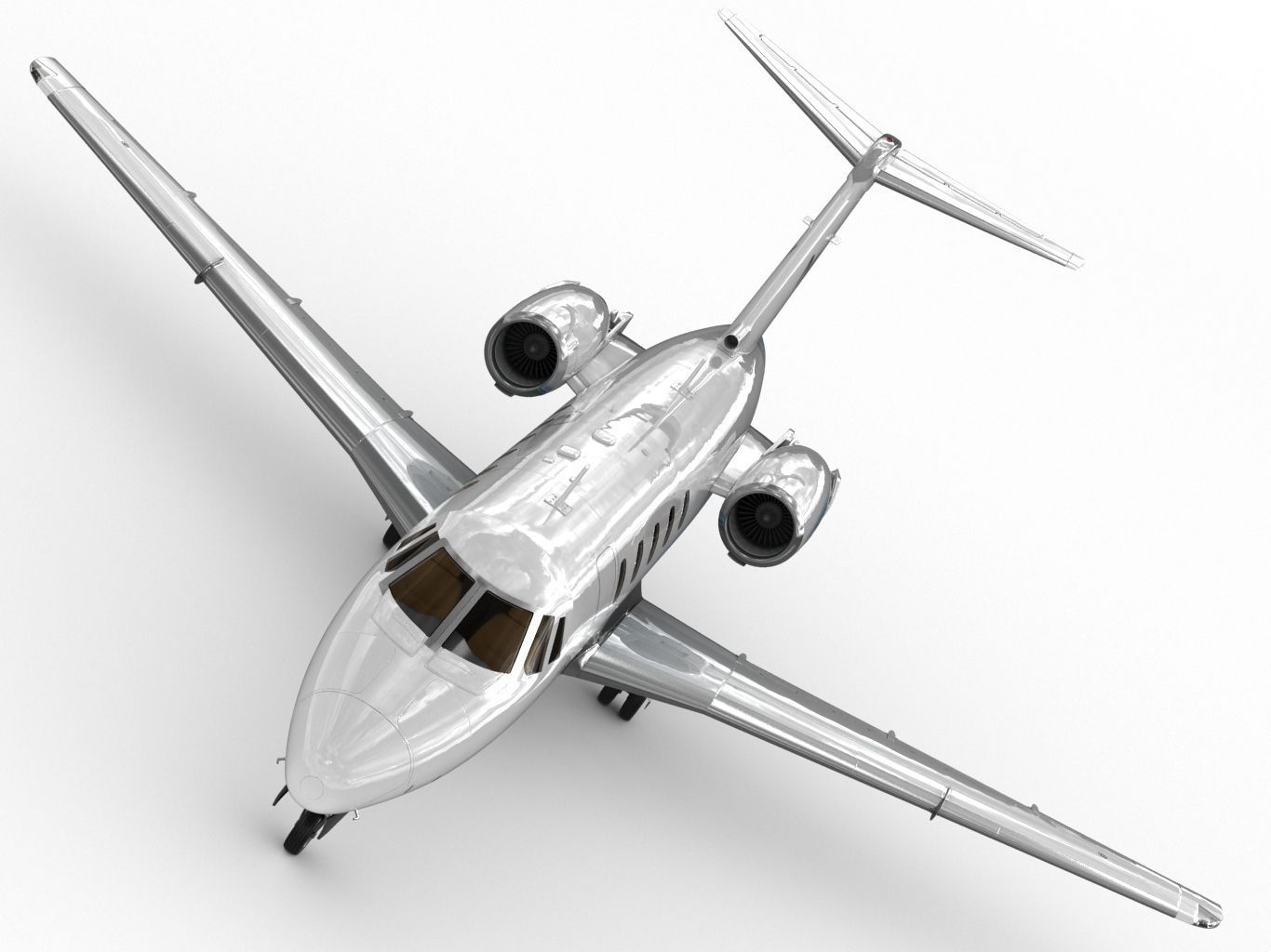 Cessna 650 Citation  3D model_7