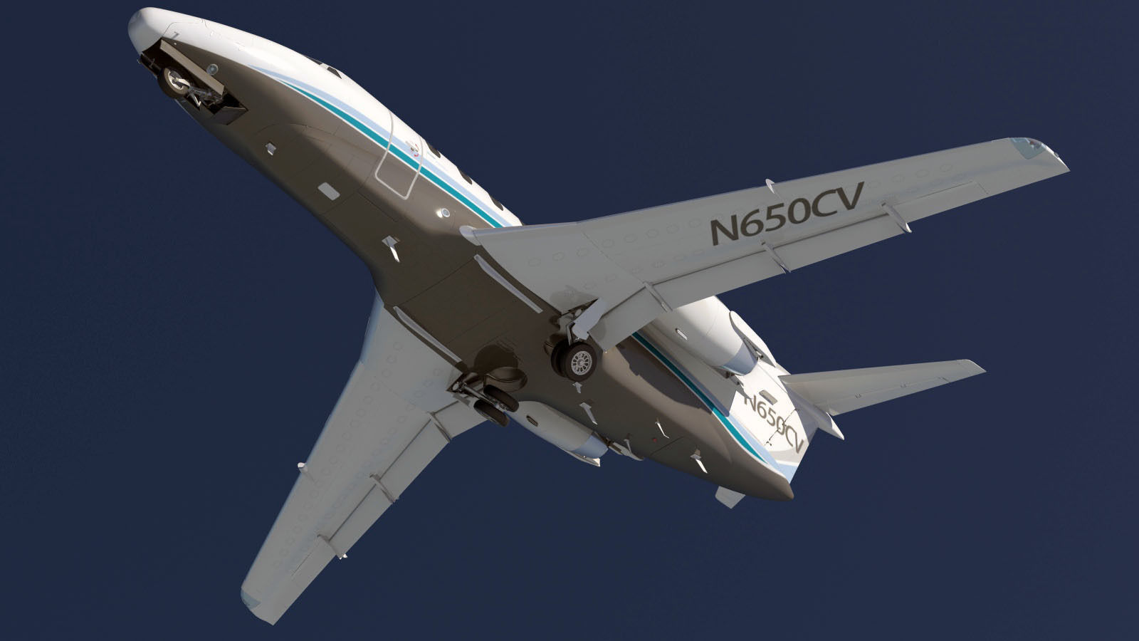 Cessna 650 Citation  3D model_15
