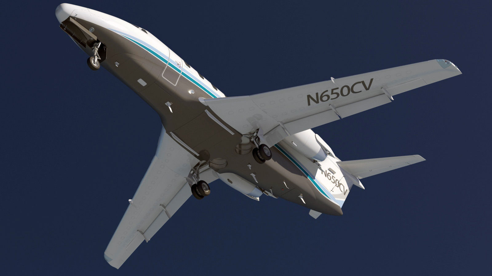 Cessna 650 Citation  3D model_16