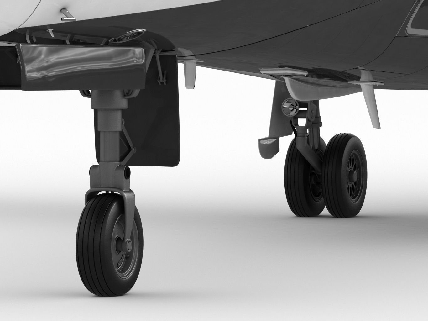 Cessna 650 Citation  3D model_11