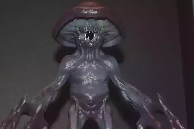 Myconid - Fantasy Miniature 3D print model