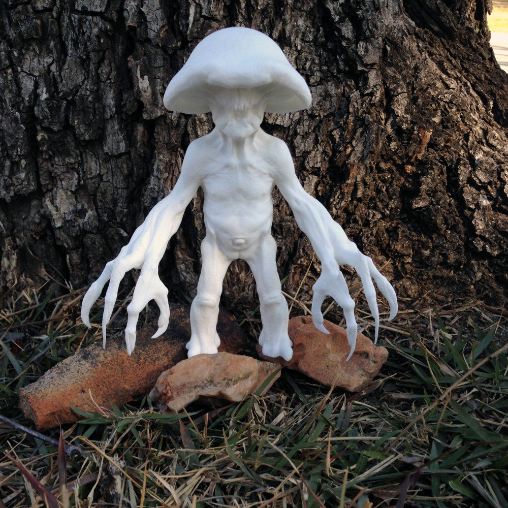 Myconid - Fantasy Miniature 3D print model_6