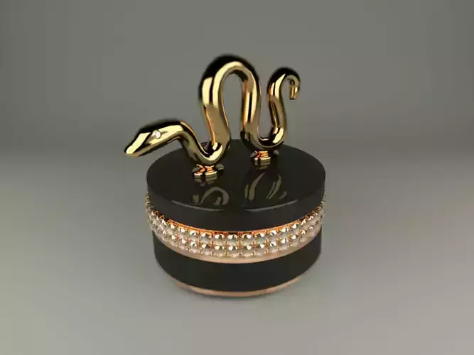 jewelry box snake Hangzhou 3D model