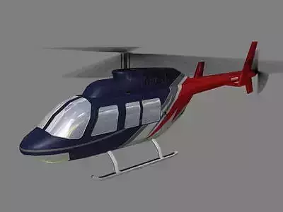 Jet Ranger V5 Helicopter