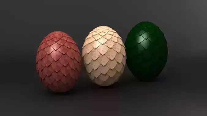 Game Of Thrones Egg 3D print model