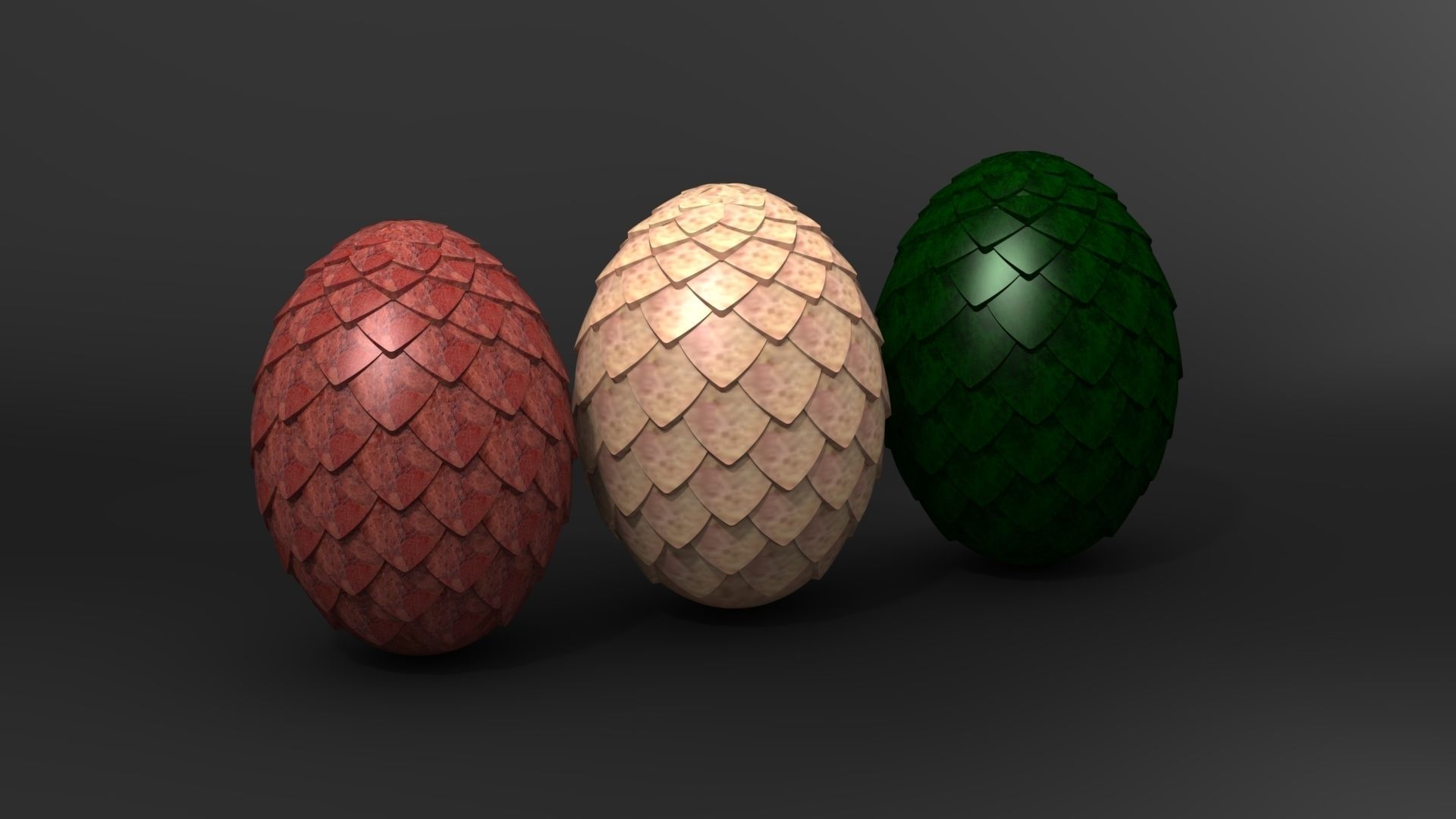 Game Of Thrones Egg 3D Model 3D printable STL