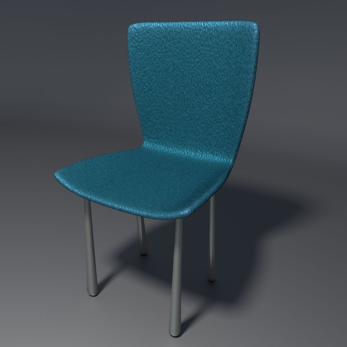 Plastic Chairs Collection 6 3D model_6