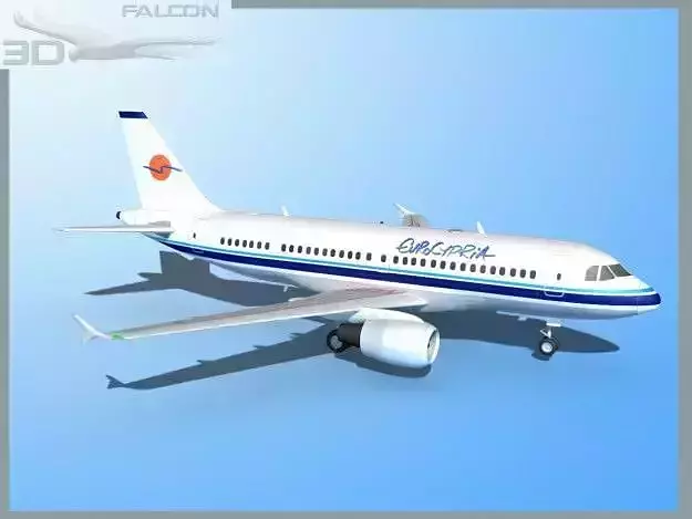 Falcon3D A319 Eurocypria Airlines