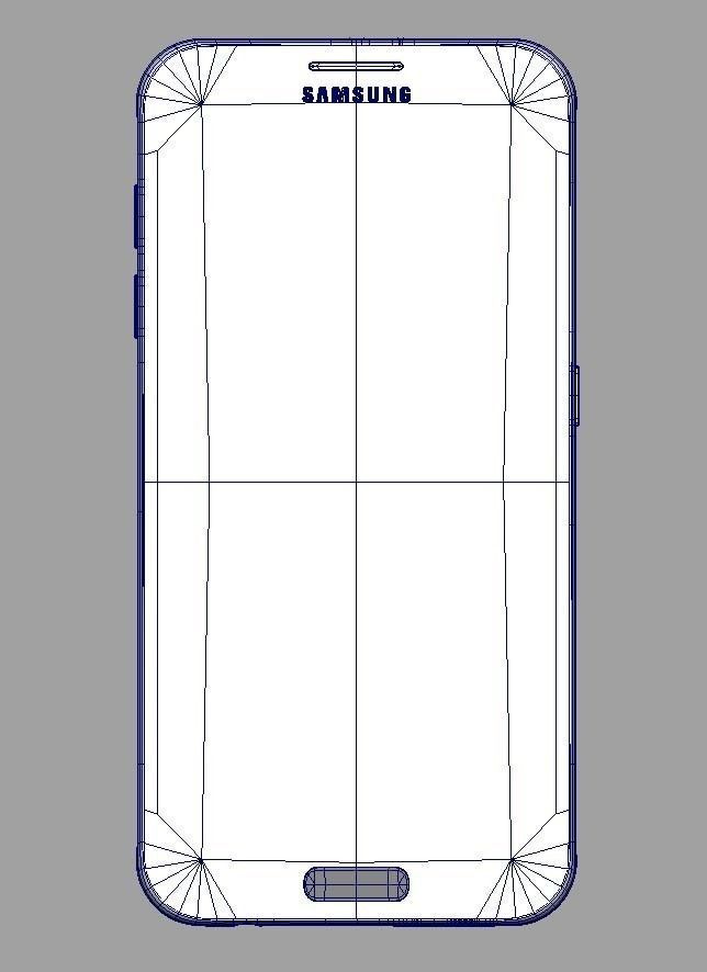 Samsung Galaxy S6 Model 3D model_8