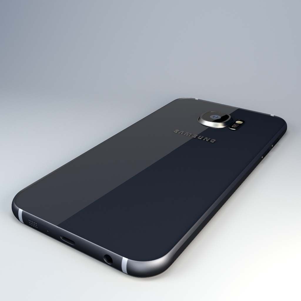 Samsung Galaxy S6 Model 3D model_2