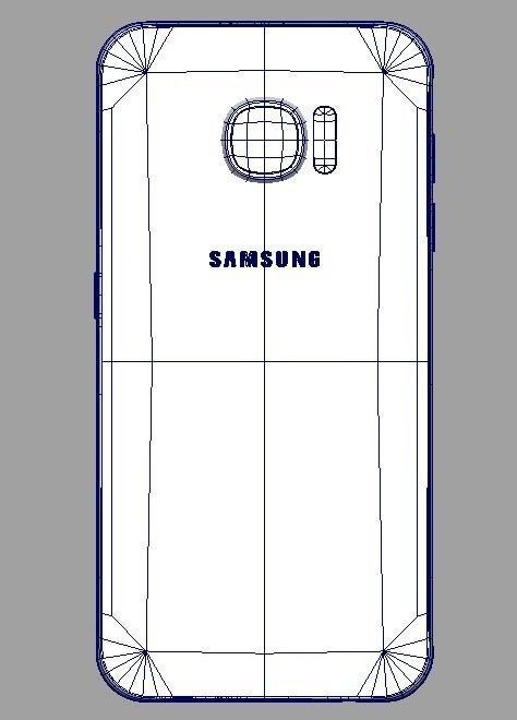Samsung Galaxy S6 Model 3D model_6