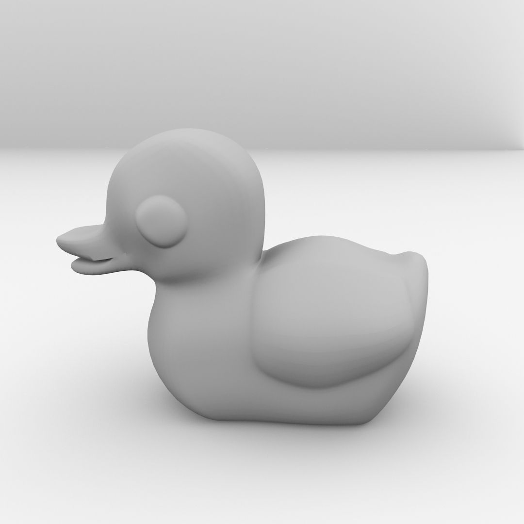 Rubber Ducky 3D model_3