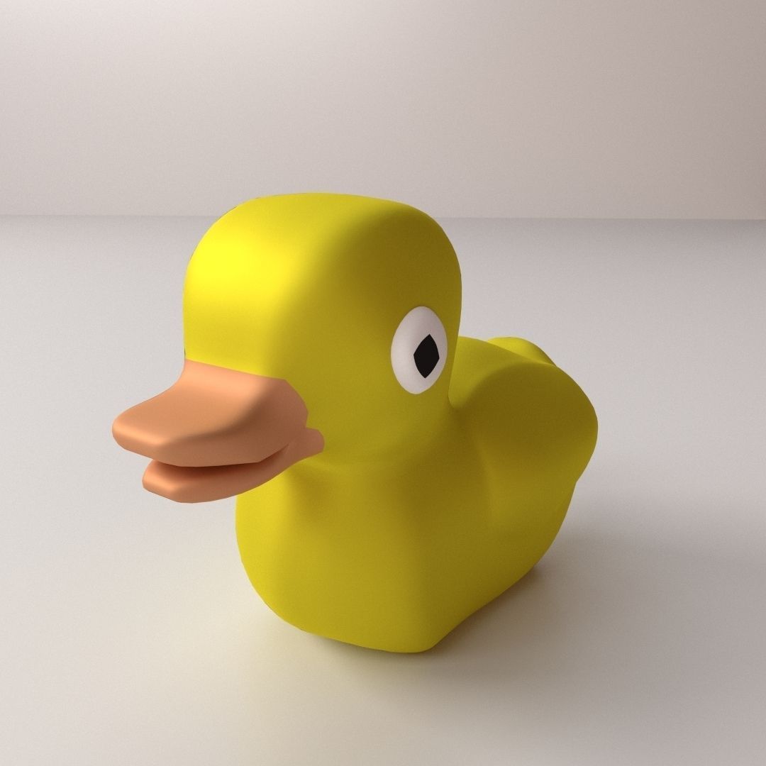 Rubber Ducky 3D model_2