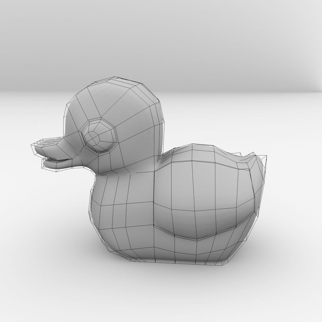 Rubber Ducky 3D model_4