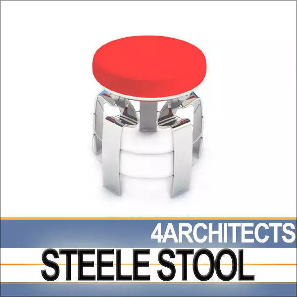 JS-Dynamic Steele Stool 3D model