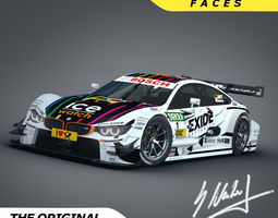 BMW M4 DTM 2014 - 2015 3D Model