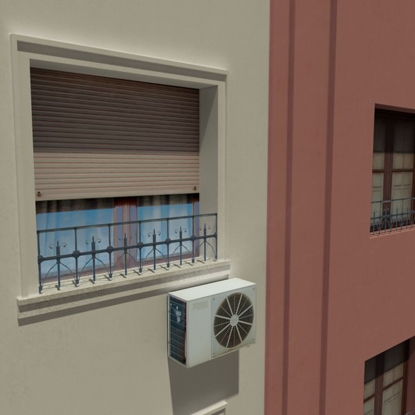 Building apartment - apartment 3D model_6