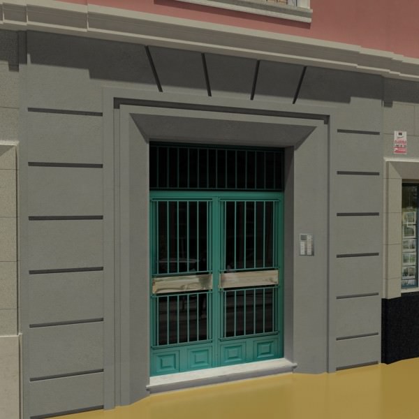 Building apartment - apartment 3D model_8