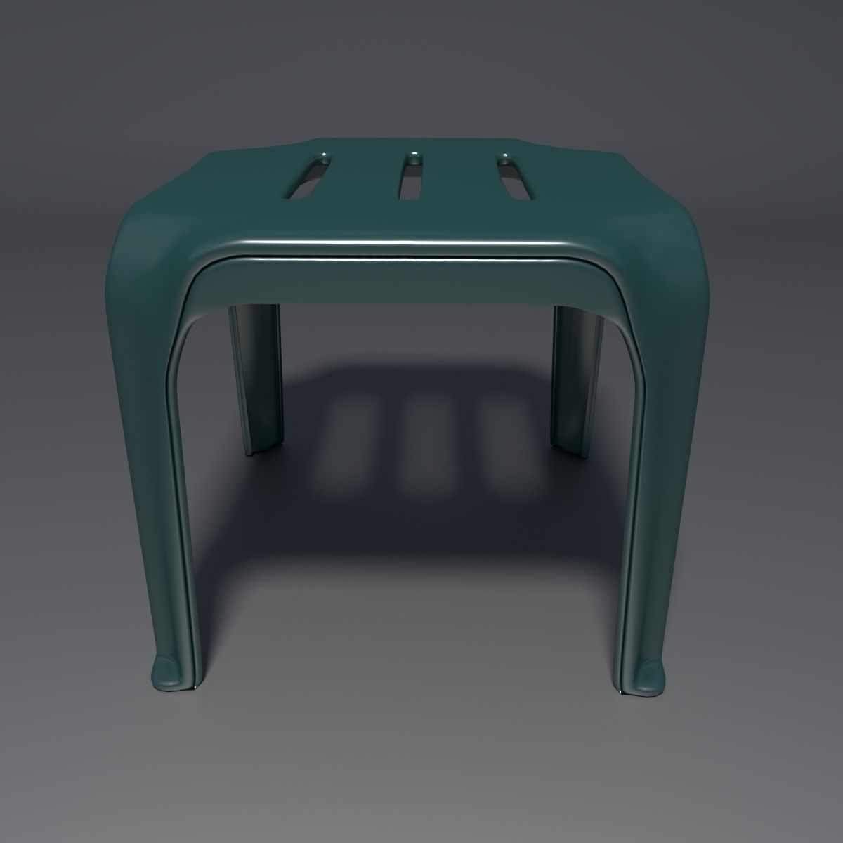 Plastic Stools Collection 3D model_3