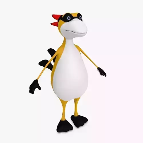 Cartoon Bird Mascot