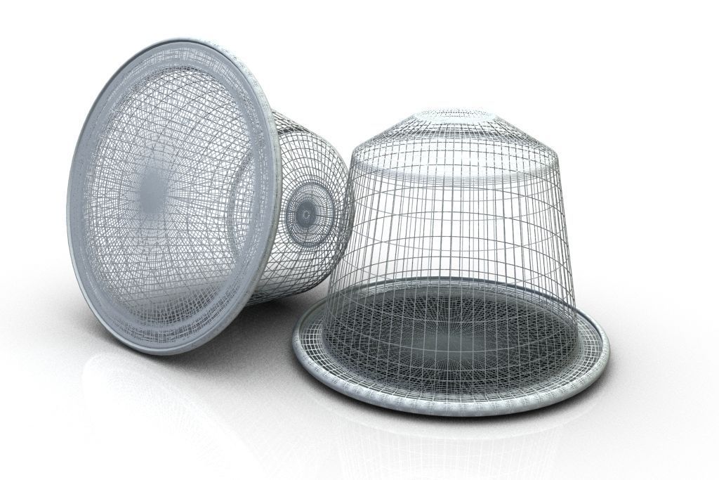 Nespresso capsule 3D model_2