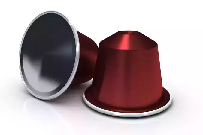 Nespresso capsule 3D model