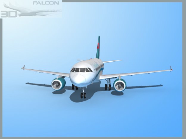 Falcon3D A319 First Choise Airways 3D model_3