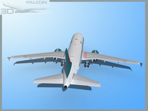 Falcon3D A319 First Choise Airways 3D model_7