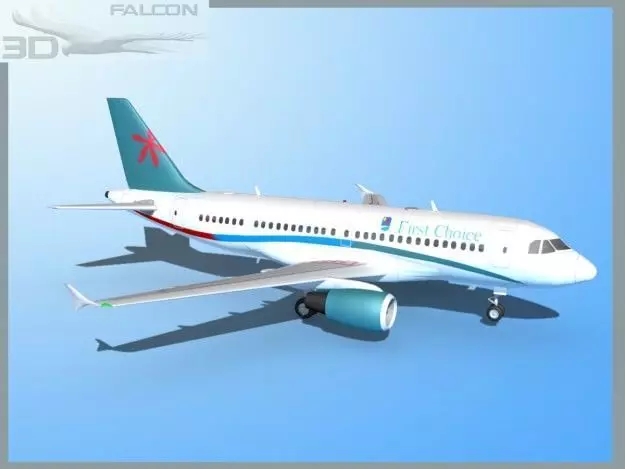 Falcon3D A319 First Choise Airways 3D model_0