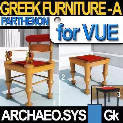 Greek Parthenon Furniture 448 438 BC